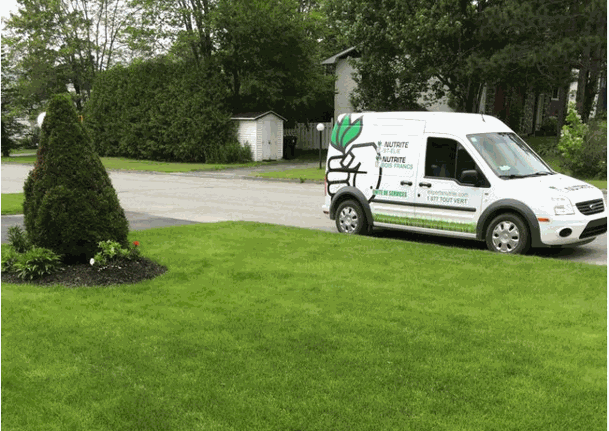 Véhicule d'un technicien de Nutrite St-Élie